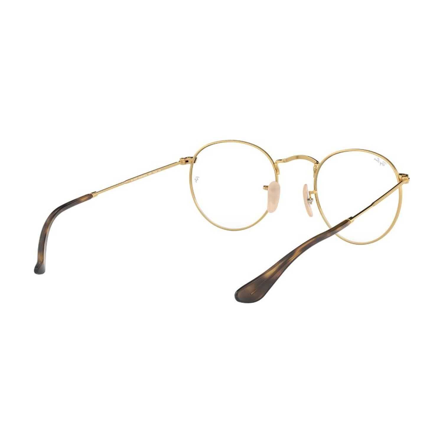 Lentes &Oacute;pticos Round Metal Arista Ray-ban Optical image number 7.0