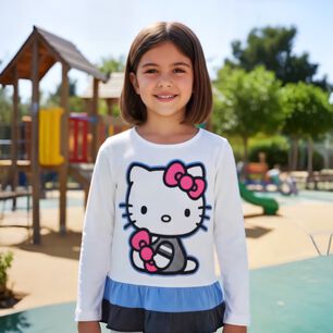 Polera Ni&ntilde;a Hello Kitty