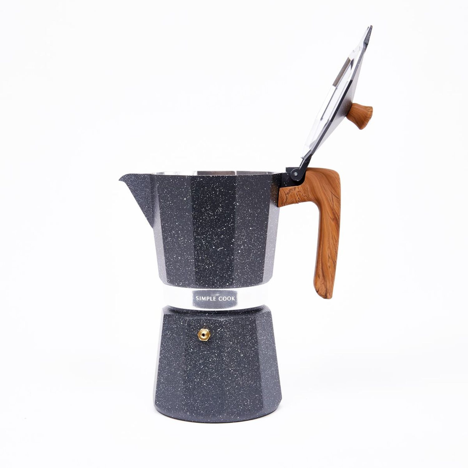 Cafetera Italiana Simple Cook Volterra 6 Tazas image number 1.0