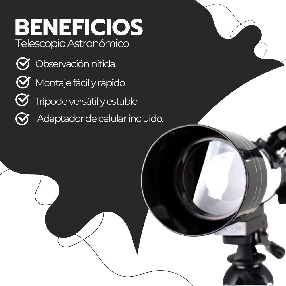 Telescopio Astron&oacute;mico Profesional Monocular F30070m image number 3.0