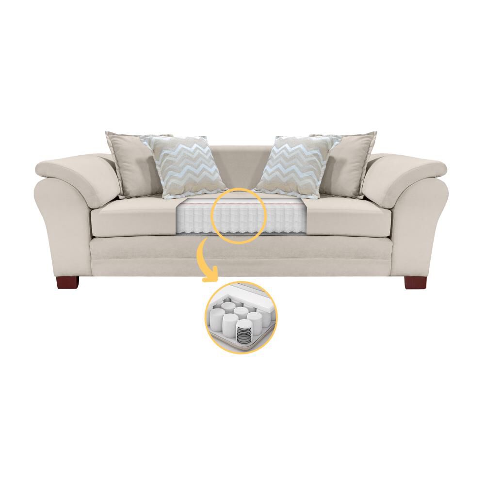 Sof&aacute; Living Factory Mustang / 3 Cuerpos image number 2.0