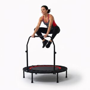 Trampol&iacute;n Fitness 1,02 M Con Barra Ejercicio Resistente