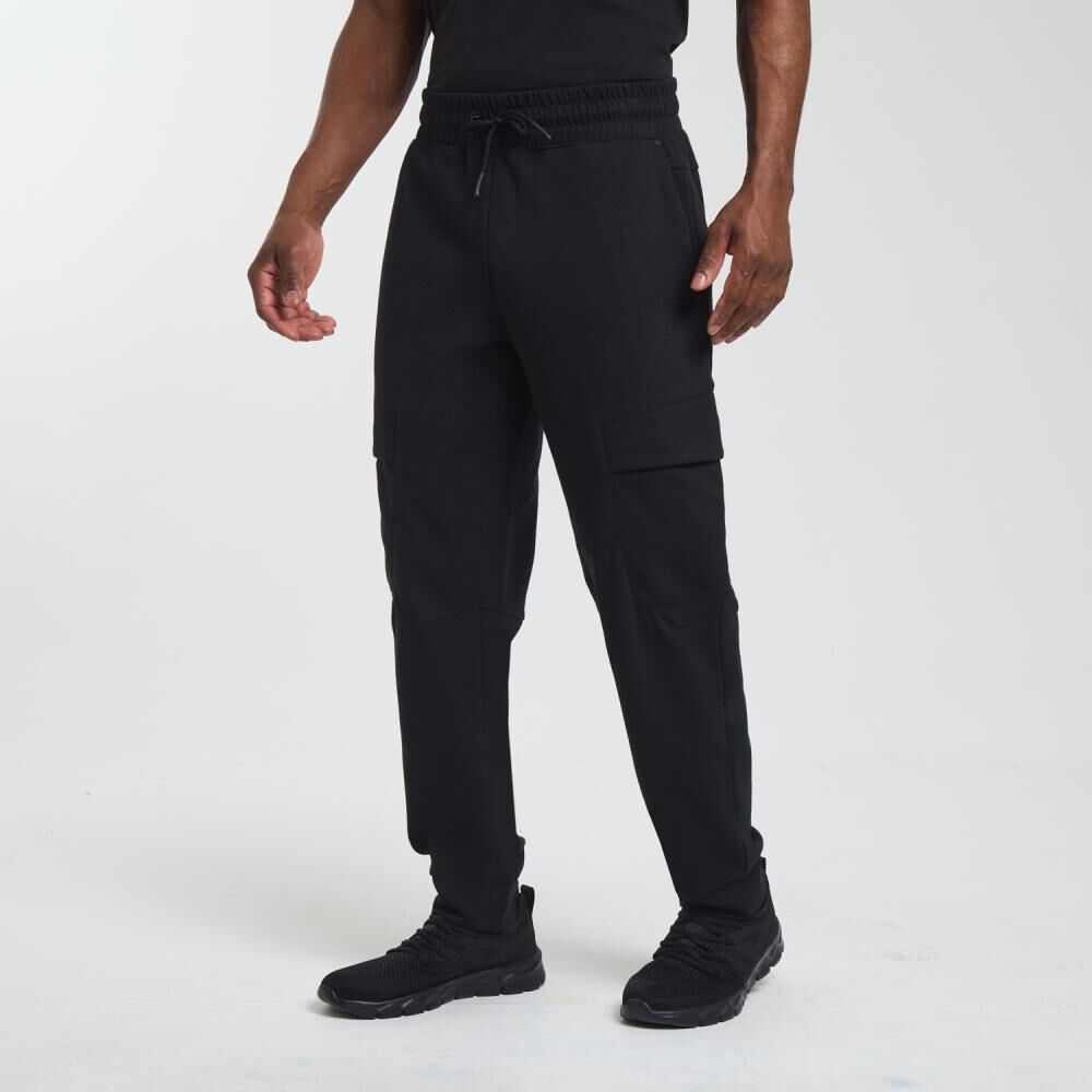Pantalón De Buzo Deportivo Tiro Medio Regular Hombre Wetland image number 2.0