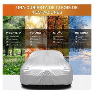 Funda Cobertor Auto Impermeable Con Filtro Talla L