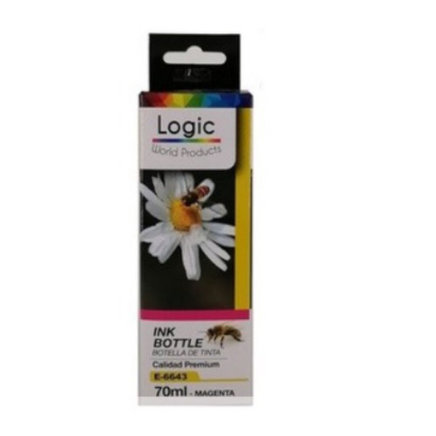 Botella De Tinta Magenta Universal 70ml image number 1.0