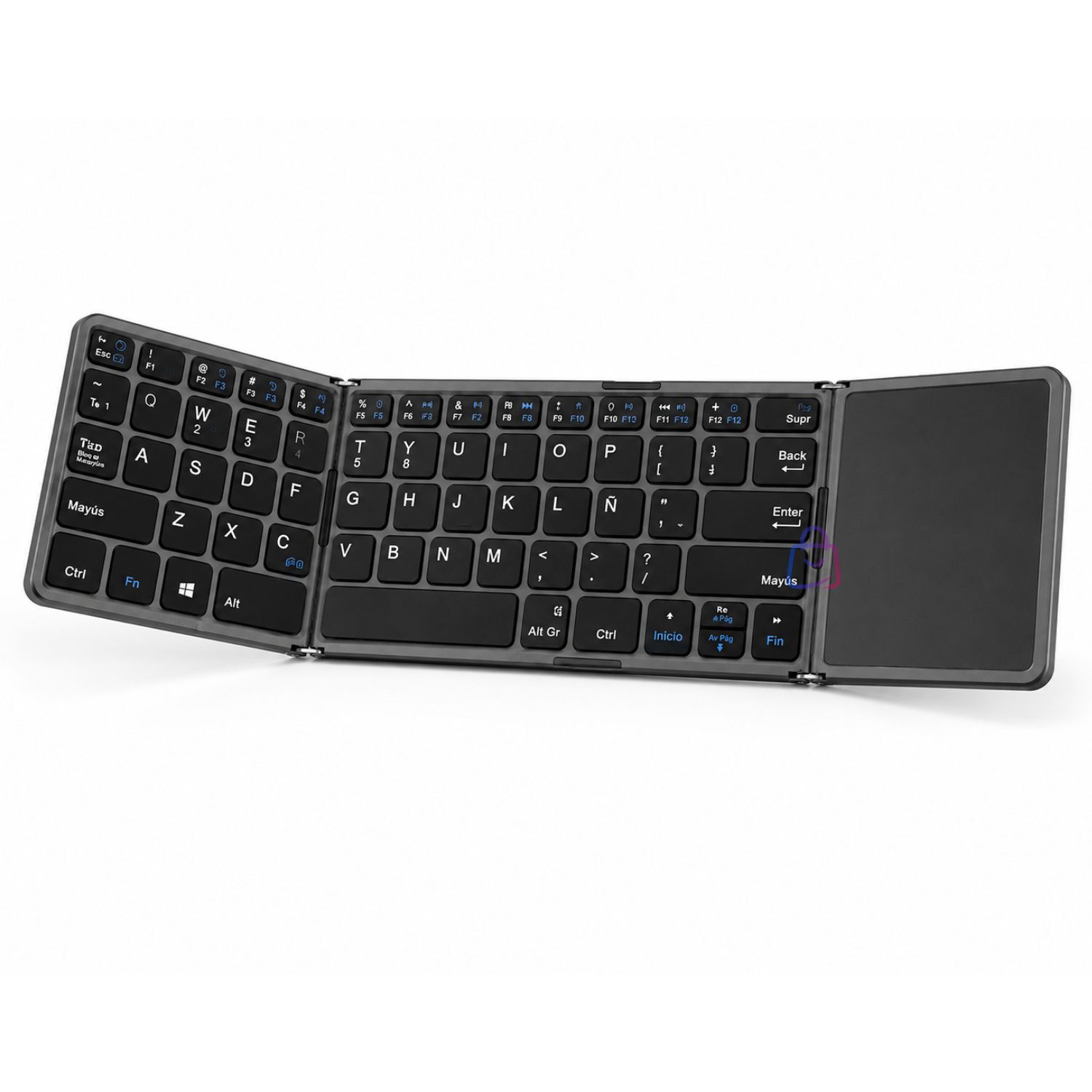 Teclado Plegable Bluetooth Con Touchpad Usb-c 64 Teclas - Ps image number 3.0
