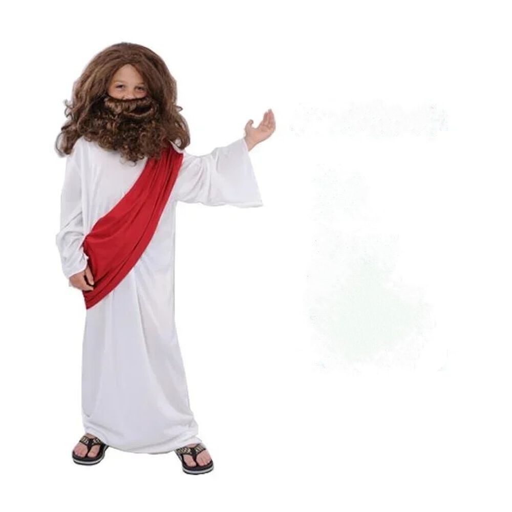 Disfraz Cosplay De Jesús De Nazaret Niño Infantil image number 0.0
