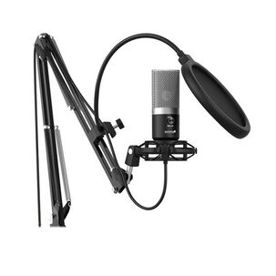 Kit Microfono Fifine T670 Con Brazo Filtro Antipop Y Soporte