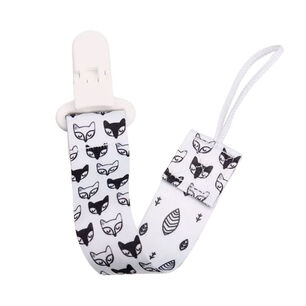 Porta Chupete De Cinta Clips De Tela Para Bebe Afirma Tete
