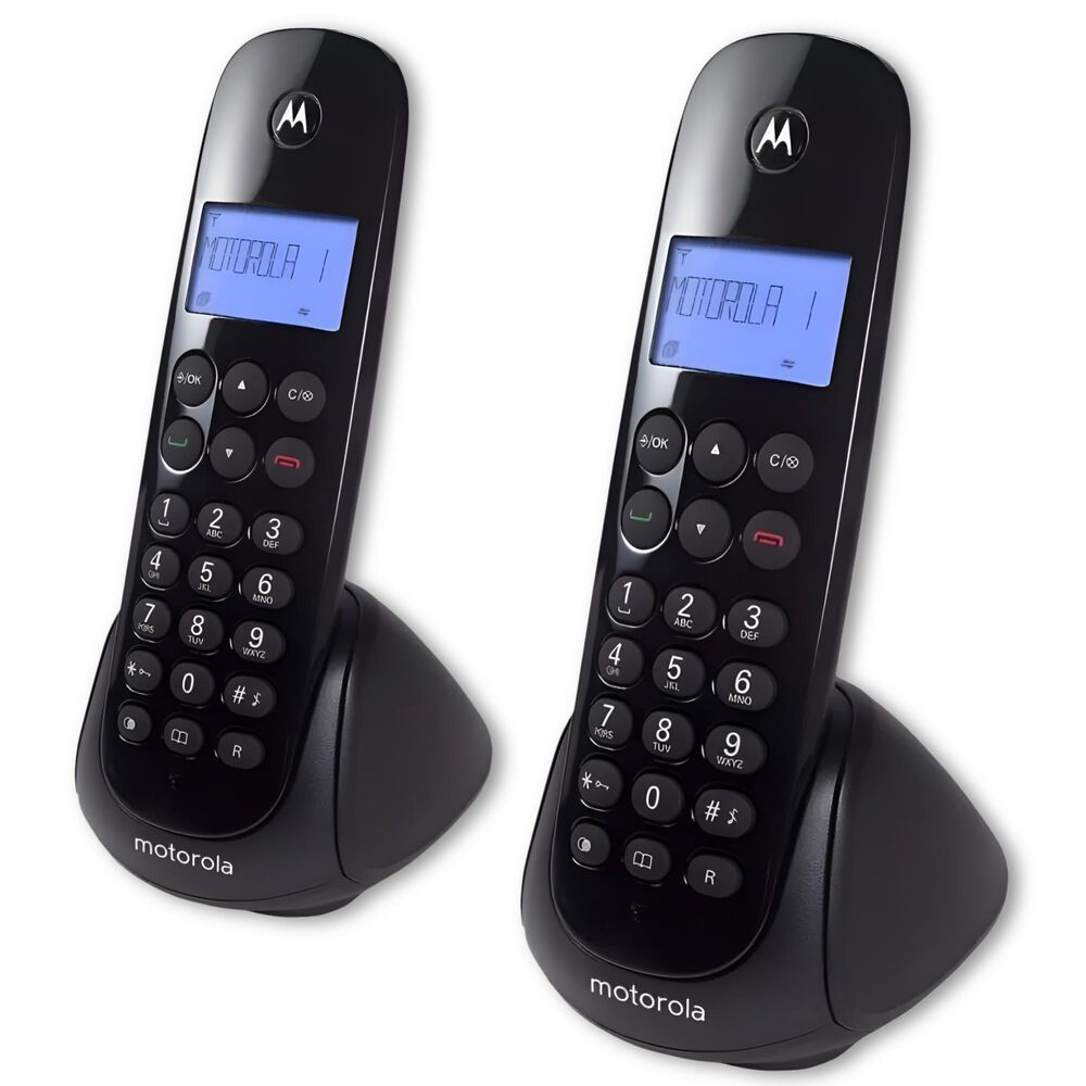 Pack De 2 Teléfonos Inalámbricos Motorola M700-2 Dual Hd image number 0.0