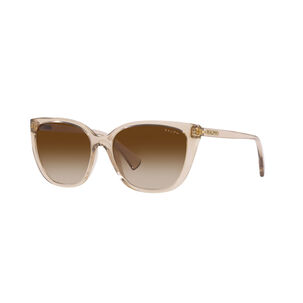 Lentes De Sol Shiny Transparent Brown Ralph