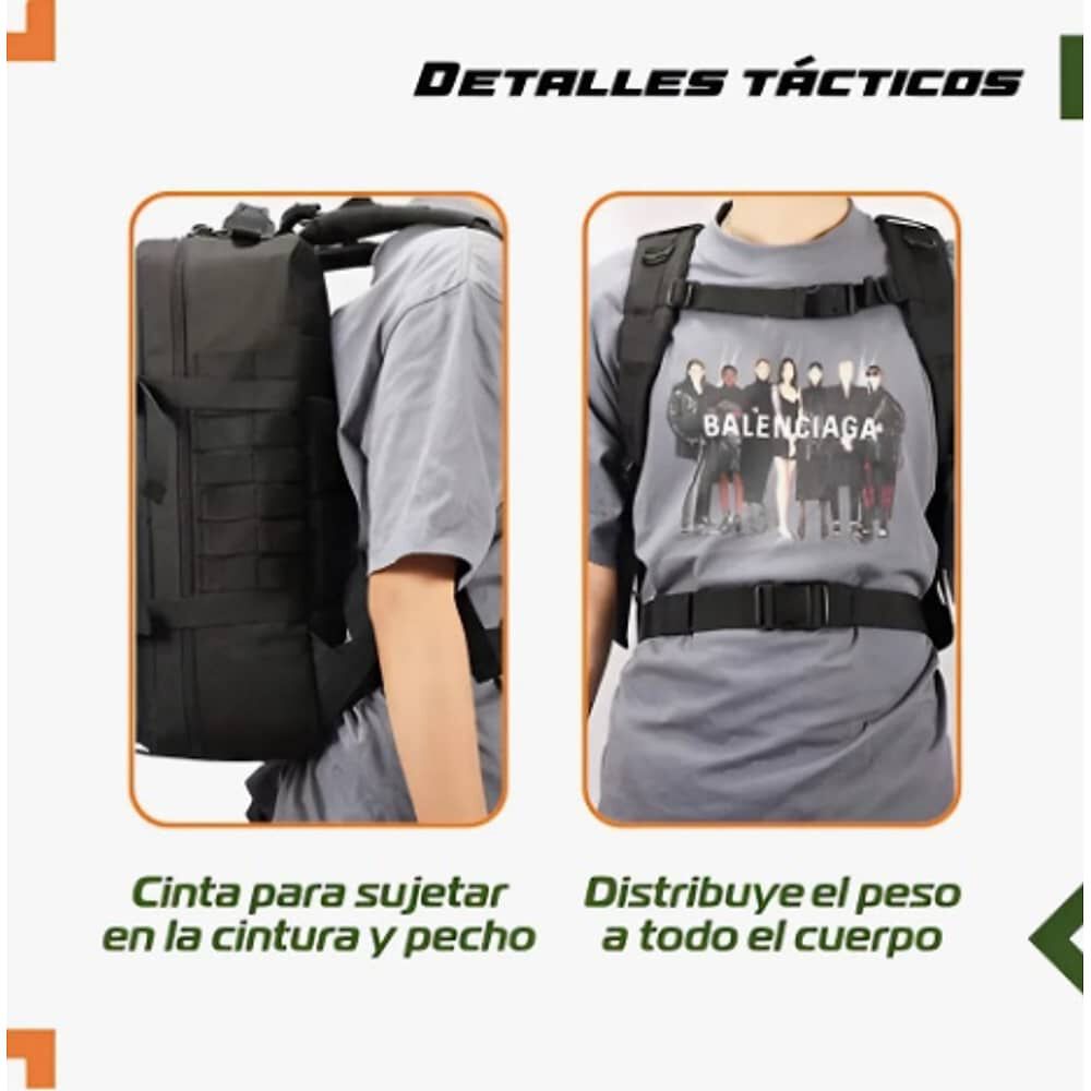 Mochila Tactica Backpack Q45 Impermeable image number 3.0