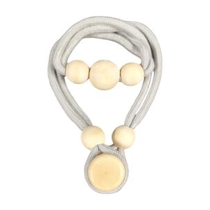 Pack De 02 Sujetadores Magn&eacute;ticas Para Cortinas Gris