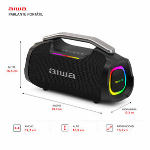 Parlante Portatil Inal&aacute;mbrico Bluetooth Aiwa 55w Funcion Tws Aw-a408