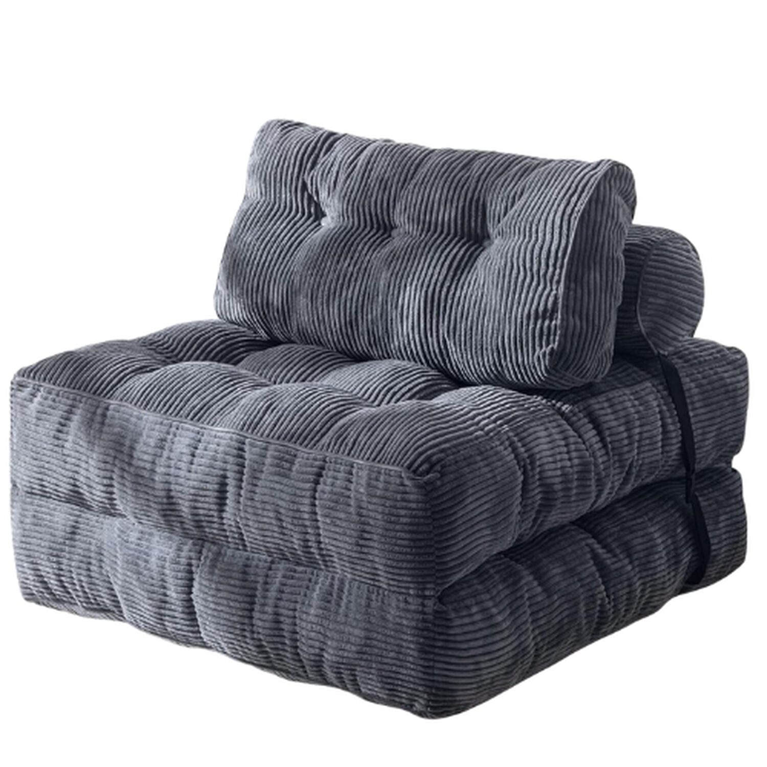 Silla Sof&aacute; Cama 190x85cm Puff Plegable Acolchada Hogar image number 0.0