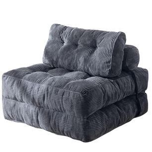 Silla Sof&aacute; Cama 190x85cm Puff Plegable Acolchada Hogar