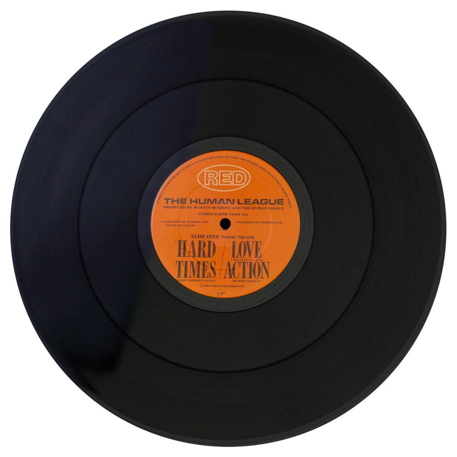 Human League - Hard Times/love Action | 12" Maxi Single Usado image number 2.0