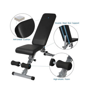 Banca Abdominal Multiposicion Reclinable Inclinable