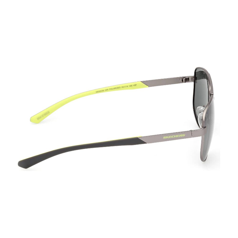 Lentes De Sol Plateado Polarizados Skechers image number 6.0