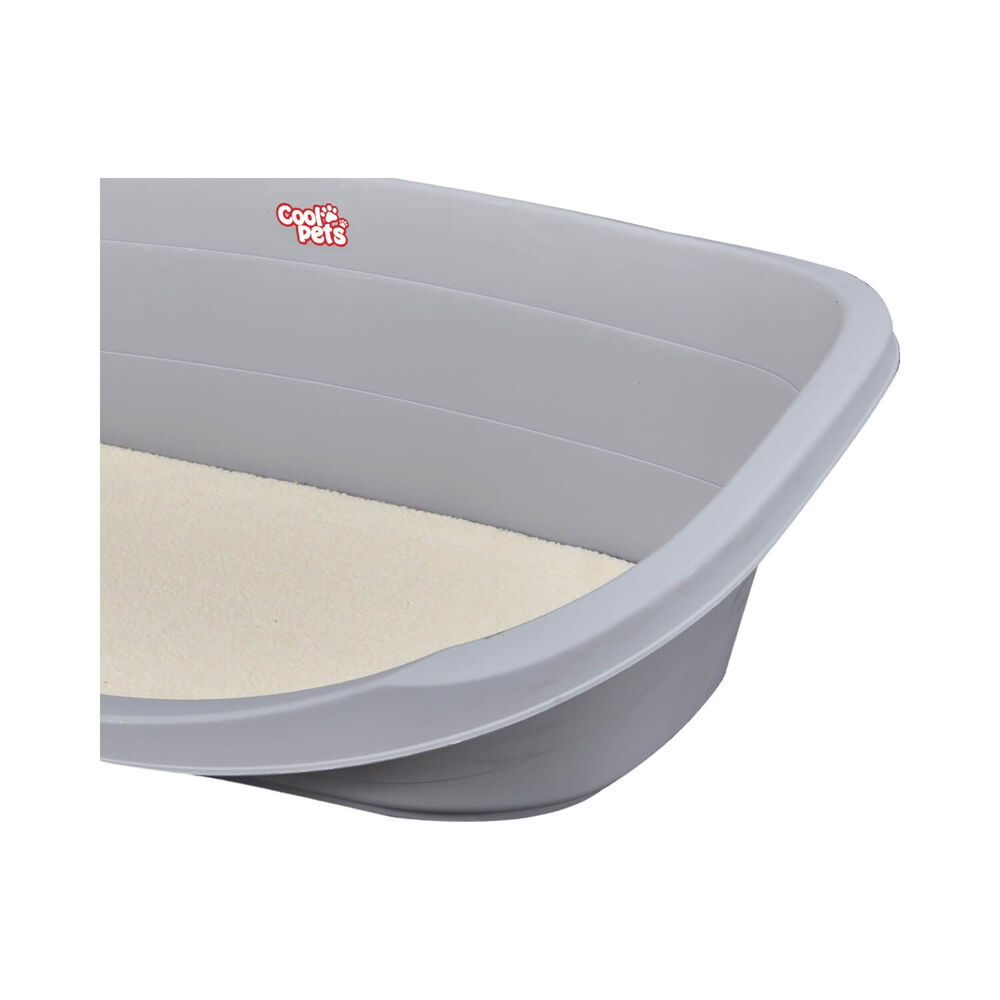 Cama Plastica Para Mascotas Con Cojin M 62x43x23 Cool Pets image number 1.0