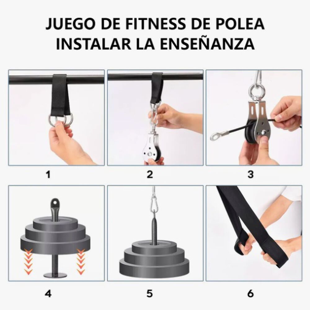 Sistema De Cable Con Polea image number 2.0