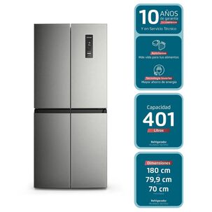 Refrigerador Fensa 401l No Frost 4 Puertas Inverter Dq79su