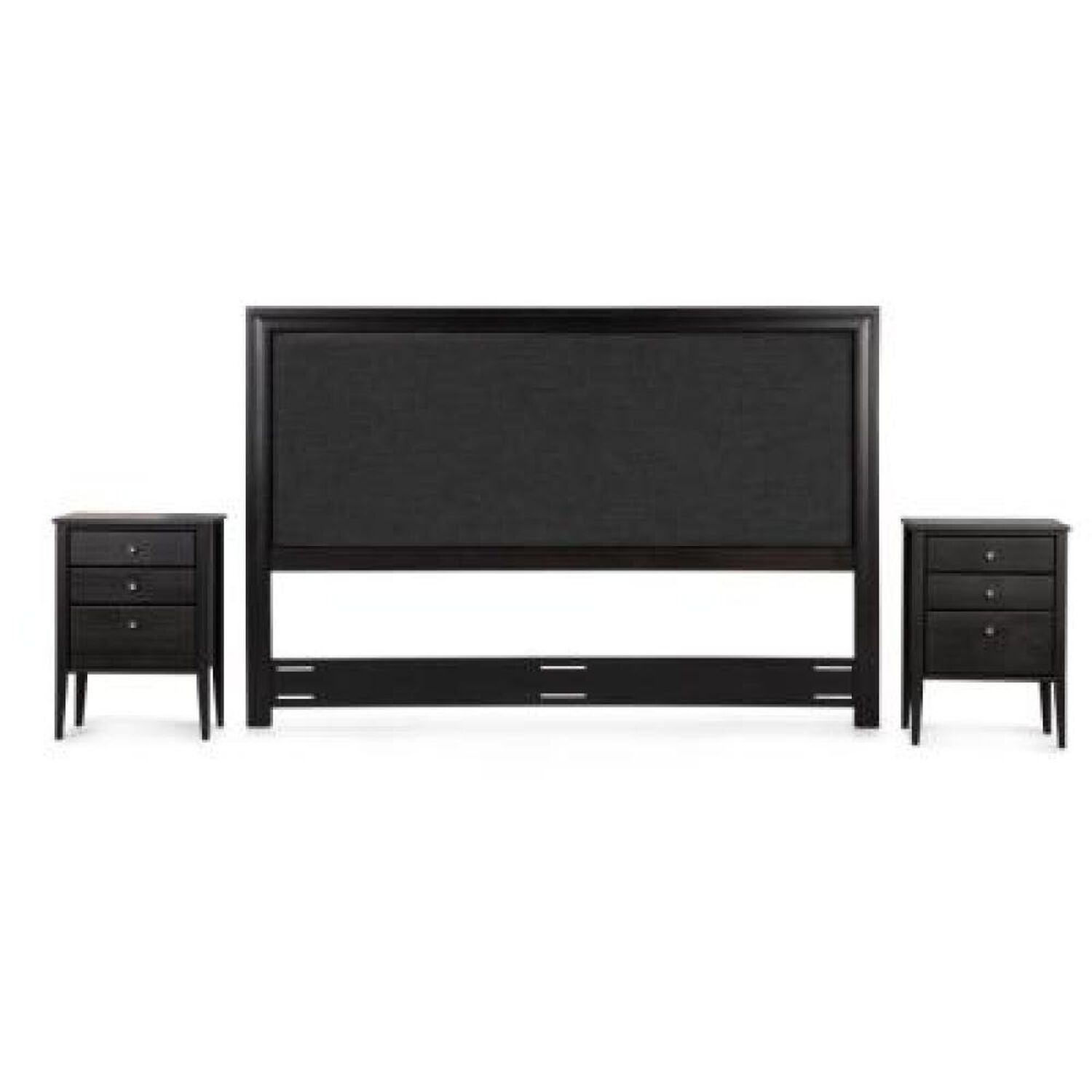 Cama Europea Rosen Tempo / King / Base Dividida + Set De Maderas Nolita Grafito image number 12.0