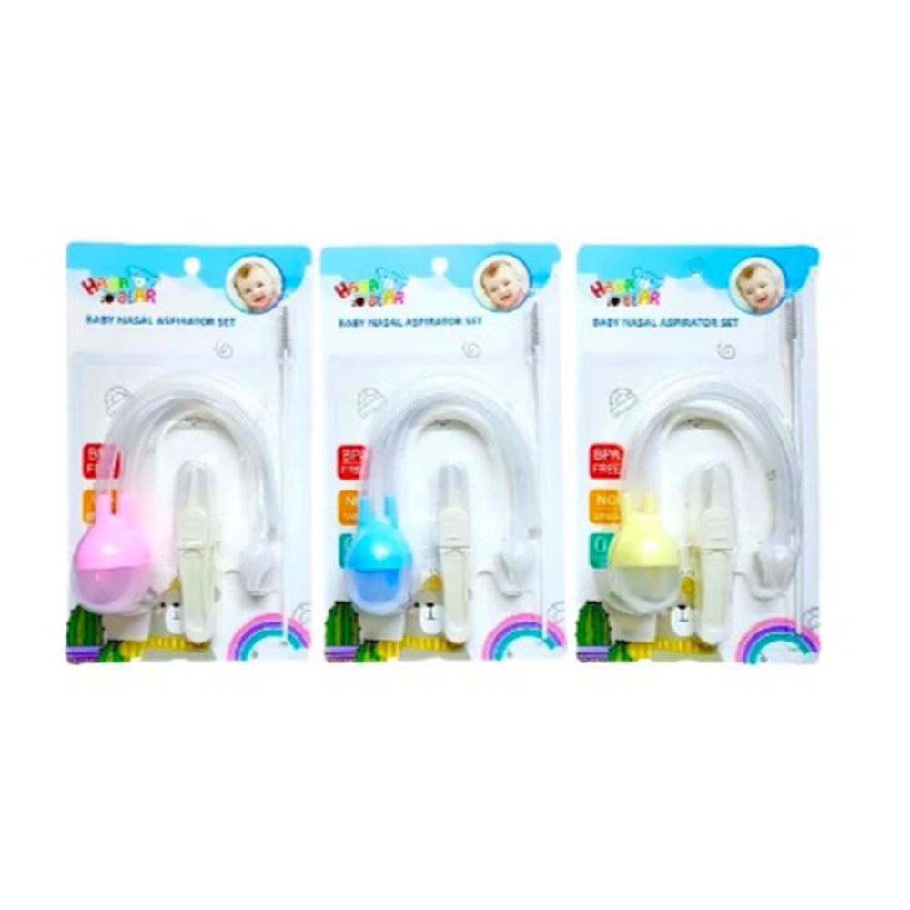 Aspirador Nasal Para Bebes Saca Mocos Rosado image number 1.0