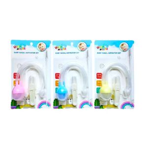 Aspirador Nasal Para Bebes Saca Mocos Rosado