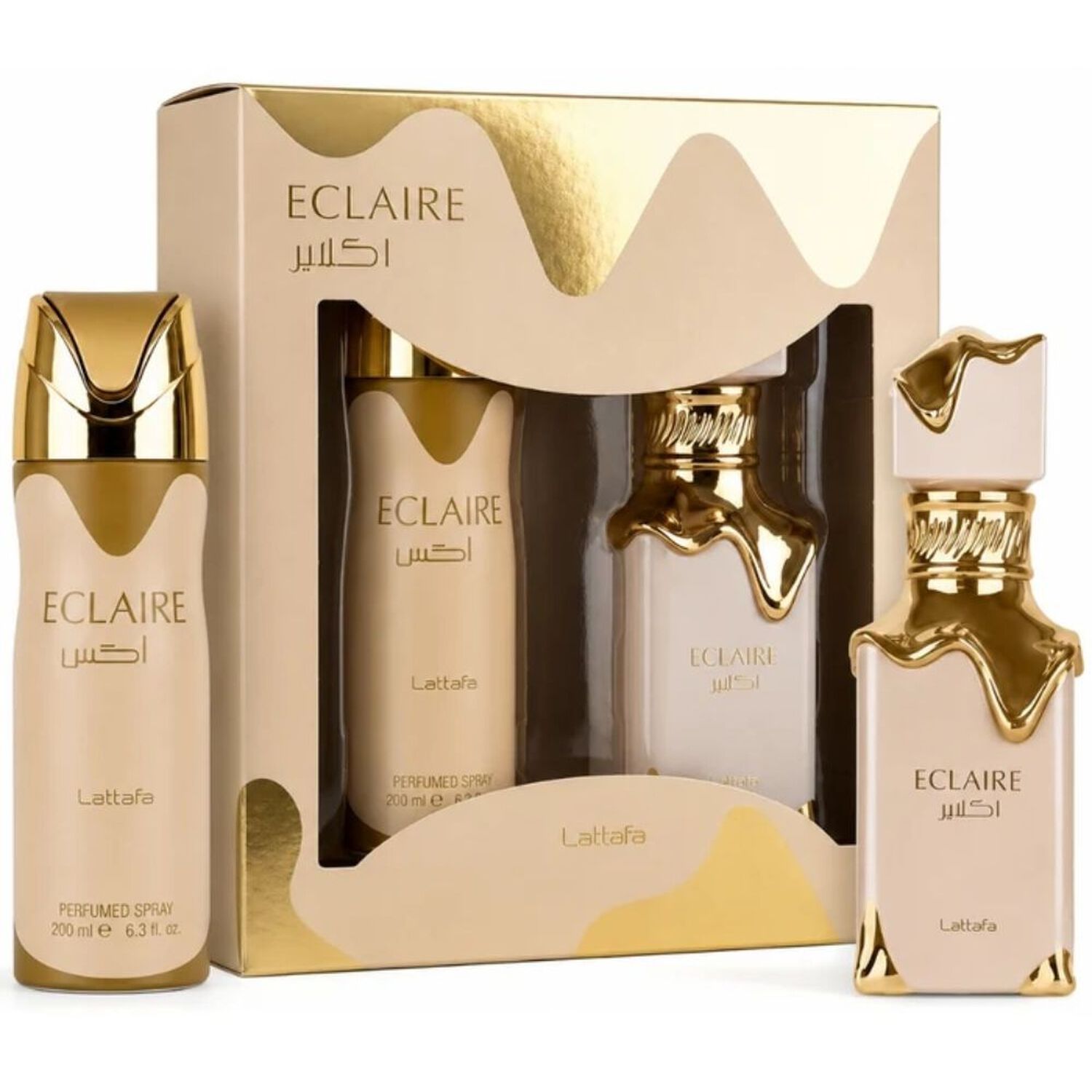 Perfume Mujer Lattafa Eclaire Edp /100 Ml + Spray 200 Ml image number 1.0
