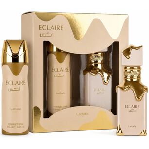 Perfume Mujer Lattafa Eclaire Edp /100 Ml + Spray 200 Ml