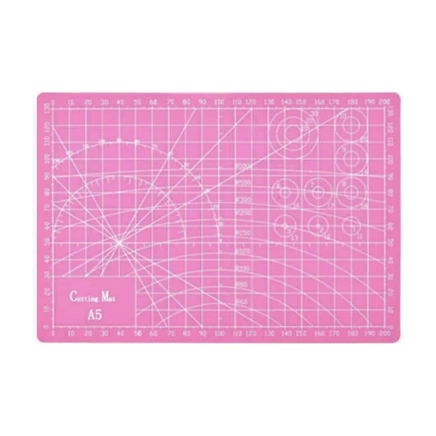Base Tabla Cubierta Para Corte Salvacorte Mat A5 15x22 Cm. Rosado image number 0.0