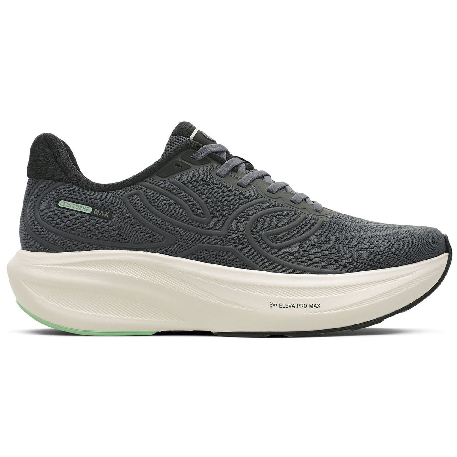Zapatilla Running Hombre Corre Max Gris/blanco image number 0.0