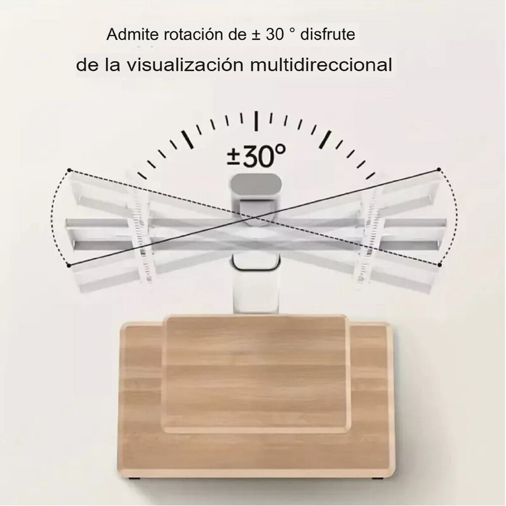 Soporte Base Tv Con Ruedas Tipo Pedestal Rack 32" A 70" image number 5.0