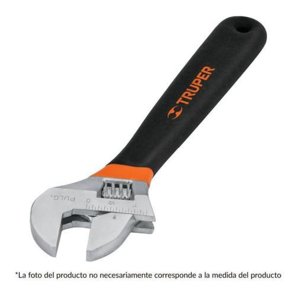 Llave Francesa Ajustable 10 Truper Pet-10x image number 2.0