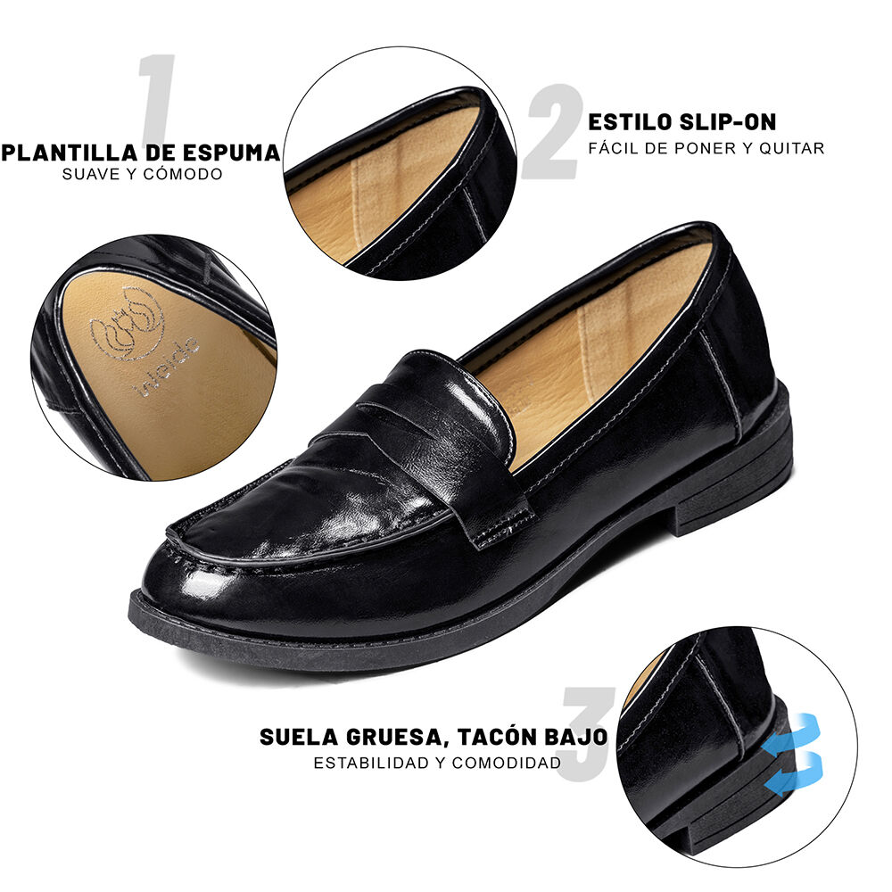 Mocasin Mujer Plano Casual Weide Qiu371 image number 7.0