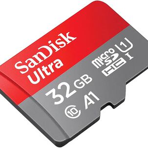 Tarjeta Memoria Micro Sd Sandisk Ultra 32 Gb Original A1, Clase 10, 120 Mb/s