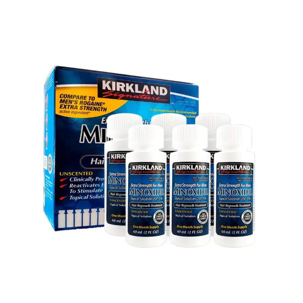 Minoxidil 5% Soluci&oacute;n T&oacute;pica Tratamiento Capilar Regenerativo 6 Unds image number 0.0