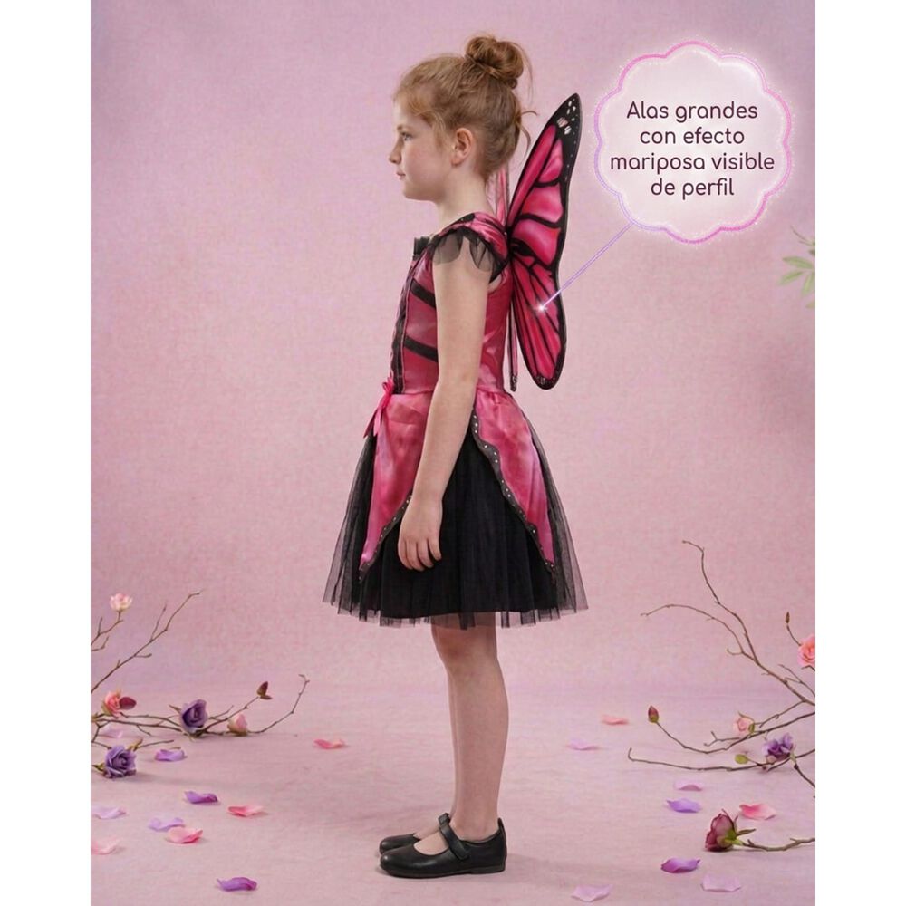 Disfraz Infantil Mariposa Rosada image number 1.0