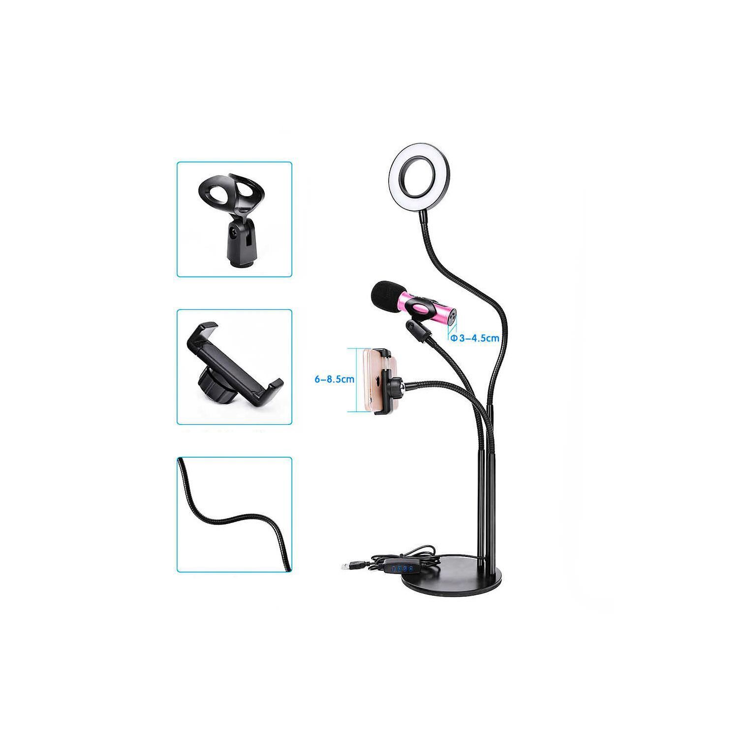 Soporte Aro De Luz Led 3 En 1 image number 4.0
