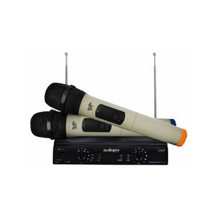 Kit 2 Micrófonos Inalámbricos + Receptor Uhf - Ps