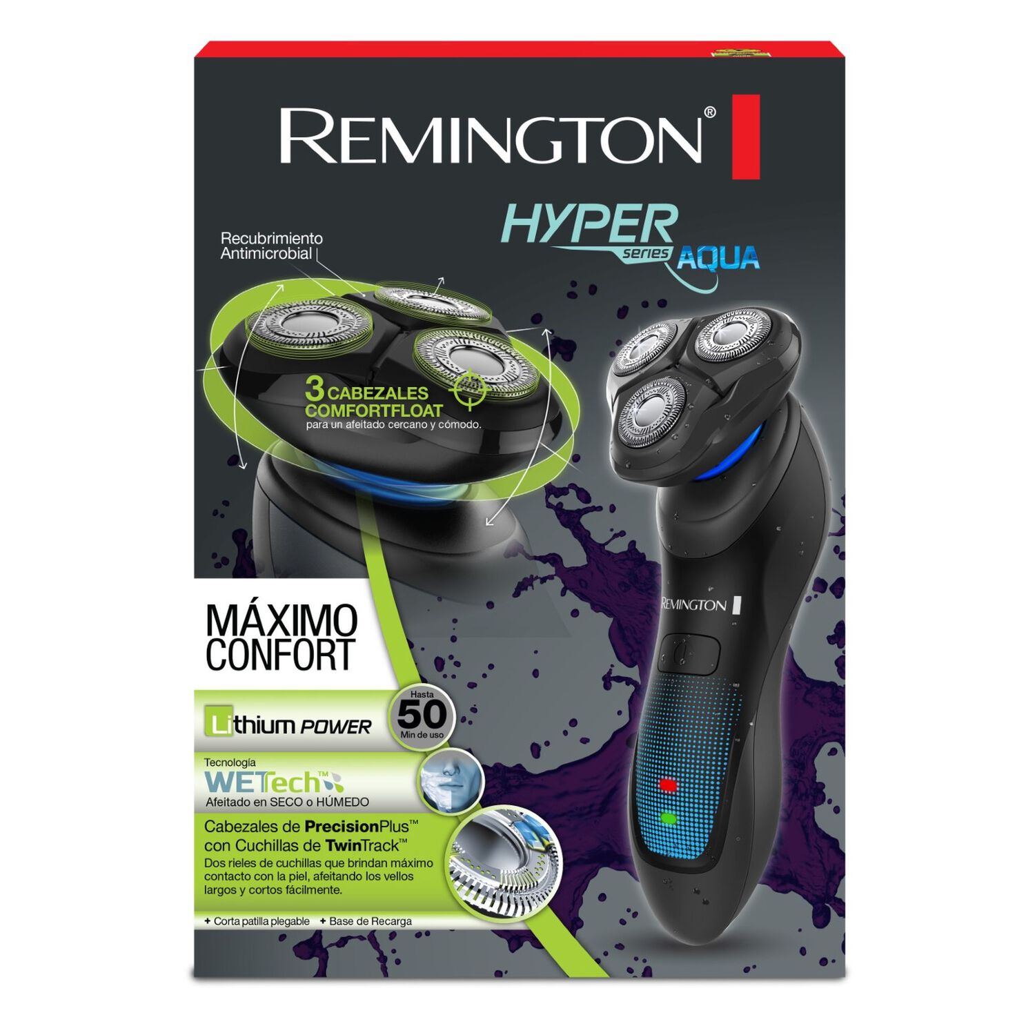 Afeitadora Remington Hyperflex Agua Xr1430 image number 5.0