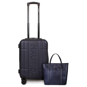 Pack Nautica Maleta Cabina Amsterdam + Cartera Leeway Azul