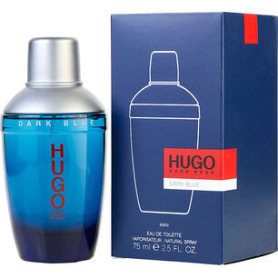 Hugo Boss - "dark Blue" Edt Hombre 75 Ml