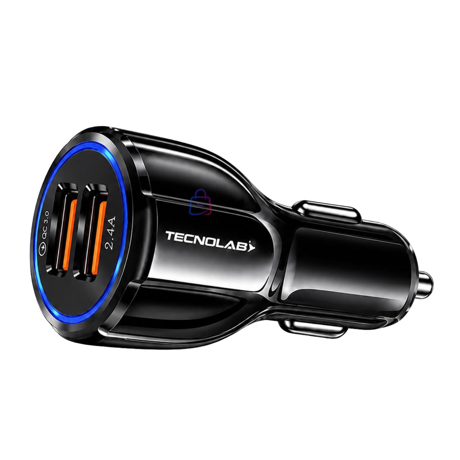 Cargador Auto 12v/24v Qc 3 Doble Usb 18w - Ps image number 1.0
