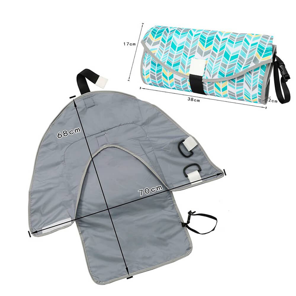 Mudador Portatil Impermeable Cambiador Ajustable Bebe Guagua image number 1.0