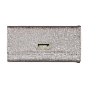 Billetera Mujer Fidelia Gris Kenneth Cole