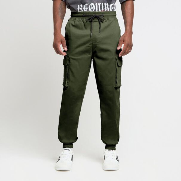 ROLLY GO PANTALÓN LISO TIRO MEDIO SLIM CARGO HOMBRE ROLLY GO