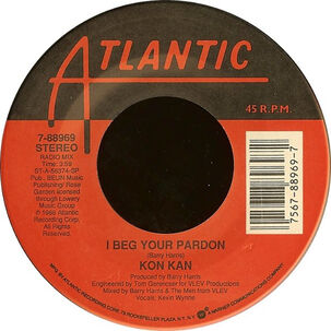 Kon Kan - I Beg Your Pardon | 7" Single Vinilo Usado