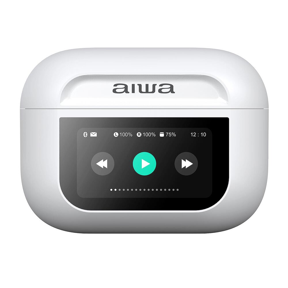 Aud&iacute;fonos Aiwa In Ear Pantalla T&aacute;ctil Bluetooth Aw-twsgprowh image number 3.0